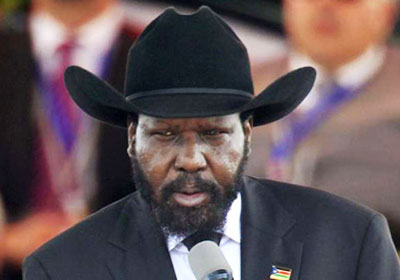 رئيس دولة جنوب السودان الفريق أول سلفاكير ميارديت